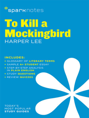 cover image of To Kill a Mockingbird: SparkNotes Literature Guide